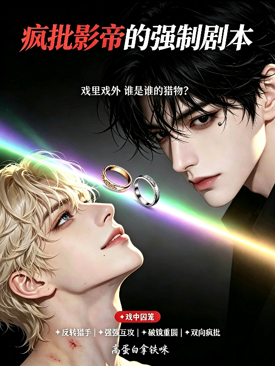 疯批影帝的强制剧本海报