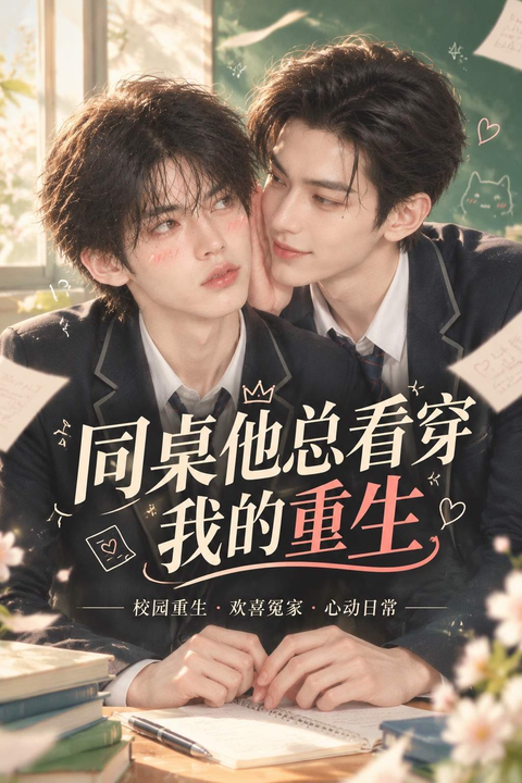 同桌他总看穿我的重生海报