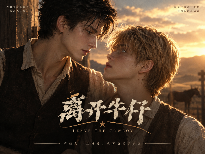 离开牛仔海报